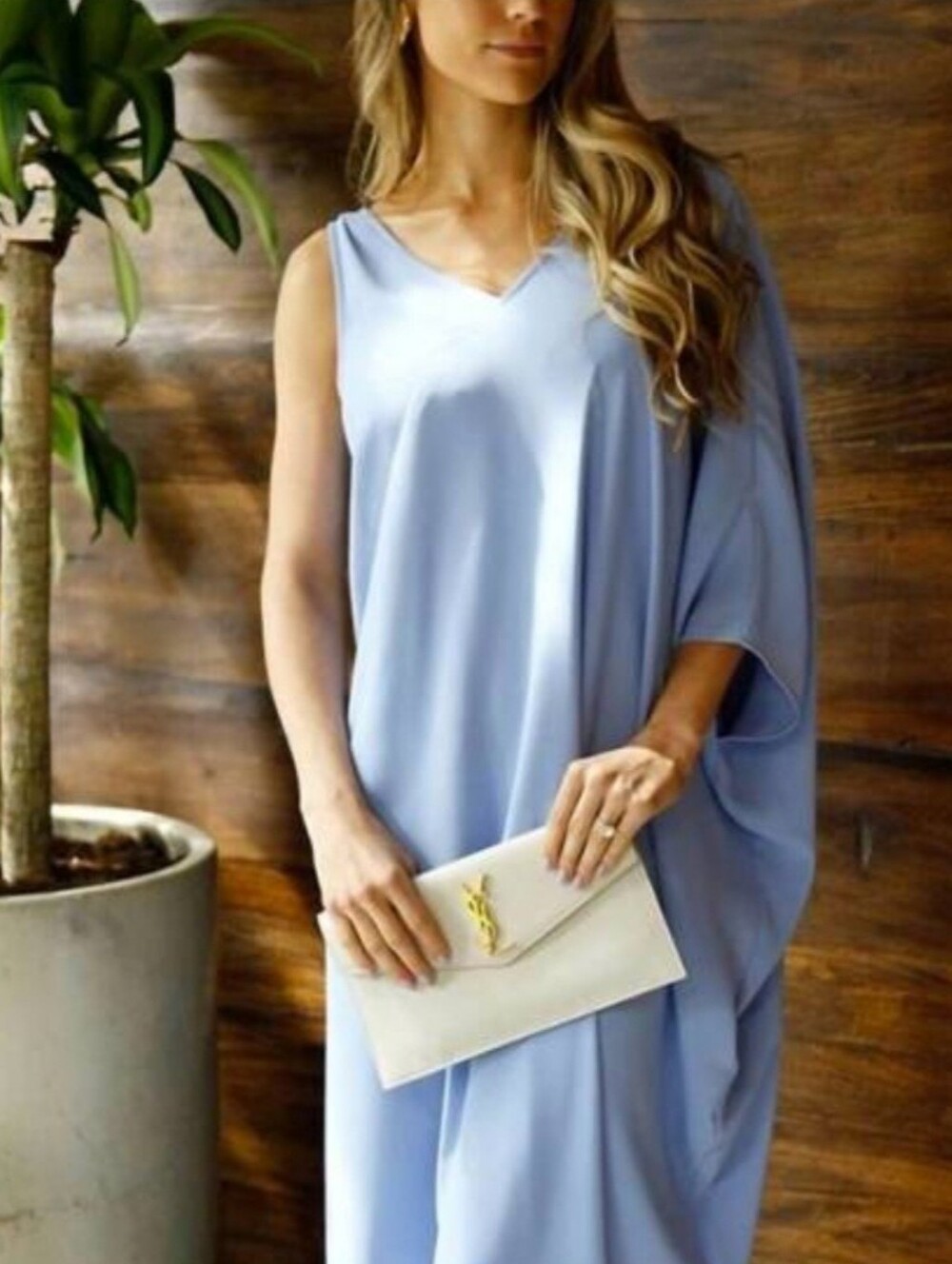 Anna Cate Mackenzie Hydrangea Blue Maxi Dress